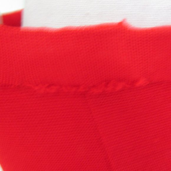 VINTAGE 1970'S RED KNIT 2 PC. SUIT W/ SEQUINS & BEADWORK / 38" BUST MEASURE - Picture 13 of 16